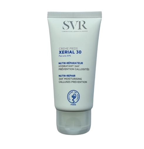 SVR, XERIAL 30 pėdų kremas su 30 % šlapalo, 50ml