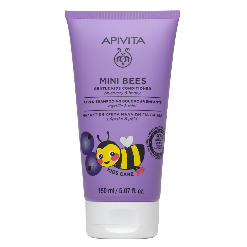 APIVITA KIDS kondicionierius BLUEBERRY&HONEY, 150ml