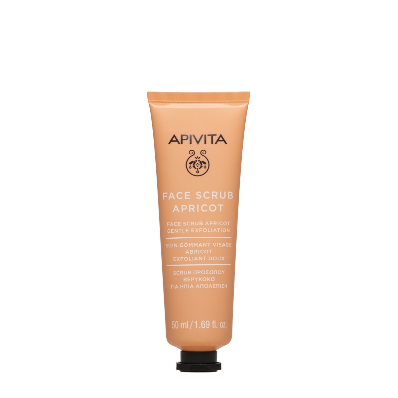 APIVITA, veido šveitiklis su abrikosais, 50ml