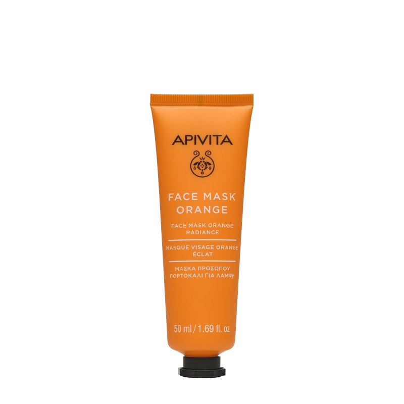 APIVITA, veido kaukė su apelsinais, 50ml