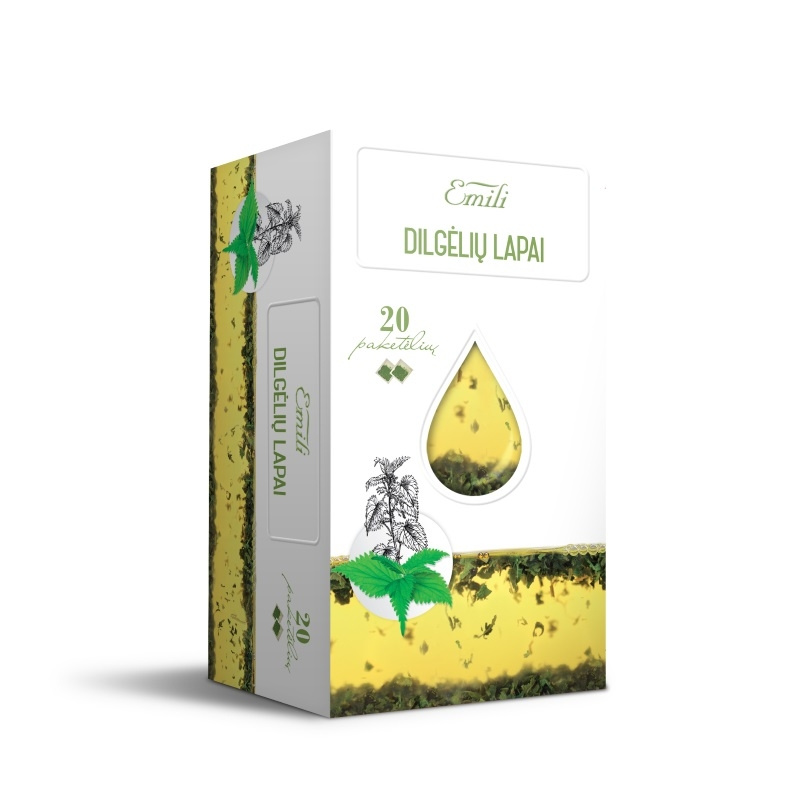 Dilgėlių lapų arbata (f. Urticae) 1,5g N20 Emili