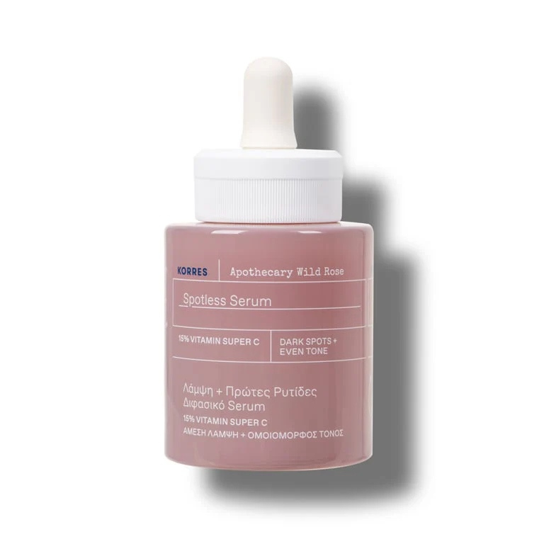 KORRES APOTHECARY WILD ROSE SPOTLESS face serum, 30ml