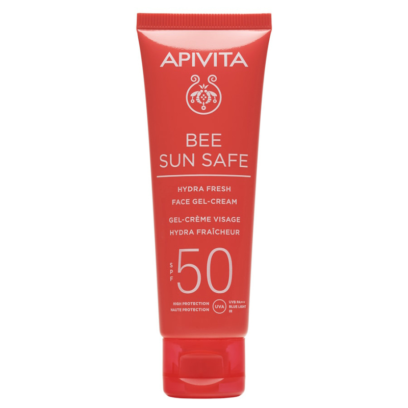 APIVITA, BEE SUN SAFE HYDRA FRESH gelis-kremas SPF50, 50ml