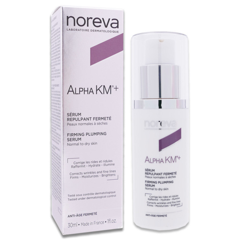 NOREVA, ALPHA KM+ firming plumping serum, 30ml