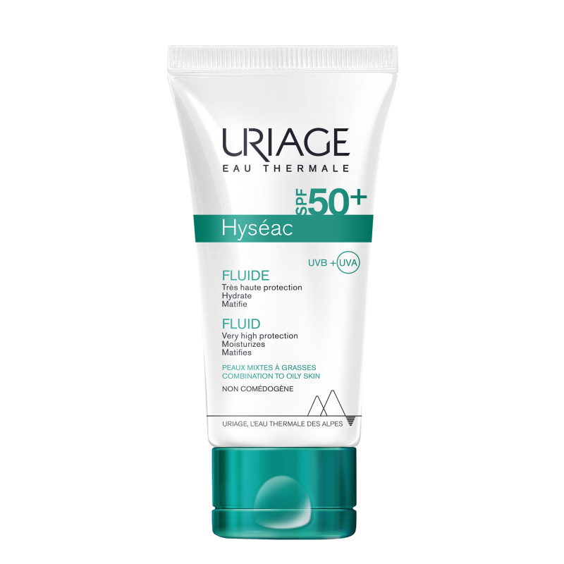 Uriage Hyseac apsauginė emulsija SPF50+ 50ml