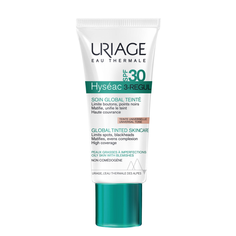 Uriage Hyseac 3-Regul Global SPF30 toninis kremas, 40ml