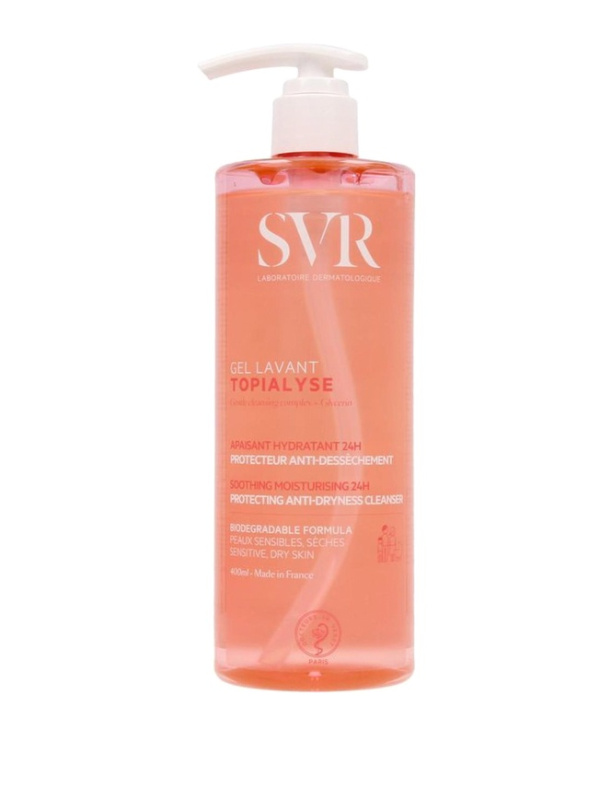 SVR, TOPIALYSE gelinis prausiklis sausai, atopinei odai, 400ml