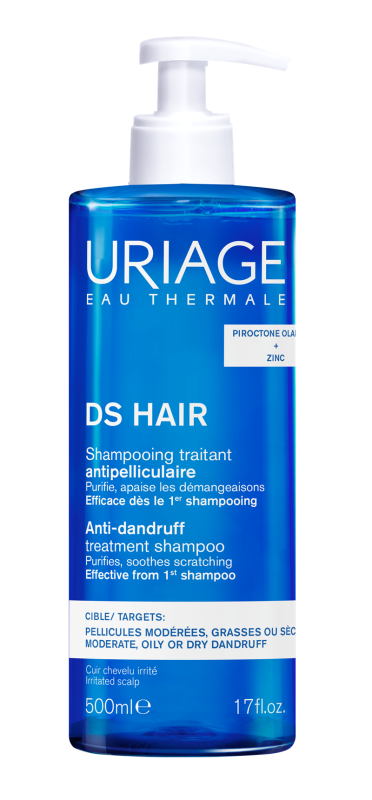 URIAGE, D.S. šampūnas nuo pleiskanų, 500ml