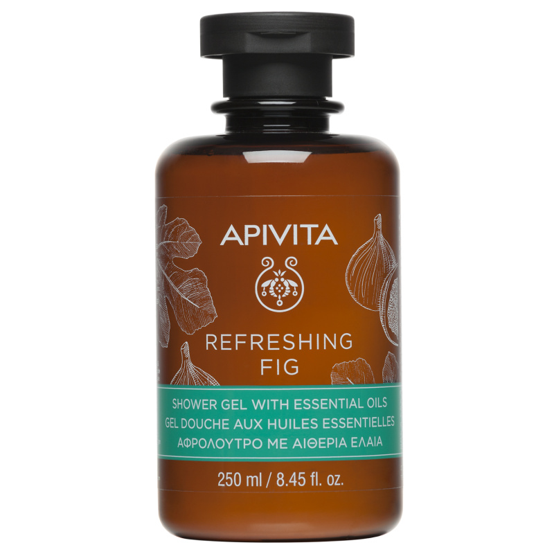 APIVITA Prausiklis, su figomis, gaivinamasis, 250ml
