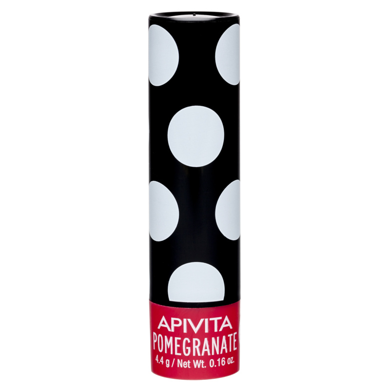 APIVITA lūpų balzamas su granatais, su atspalviu, 4.4g