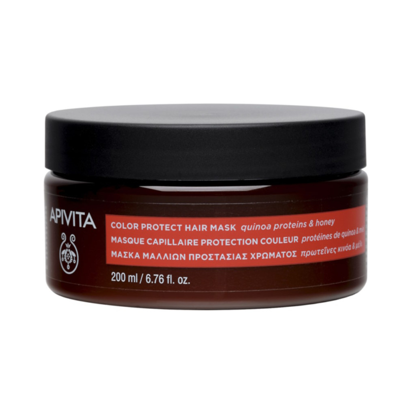APIVITA, kaukė dažytiems plaukams, 200ml