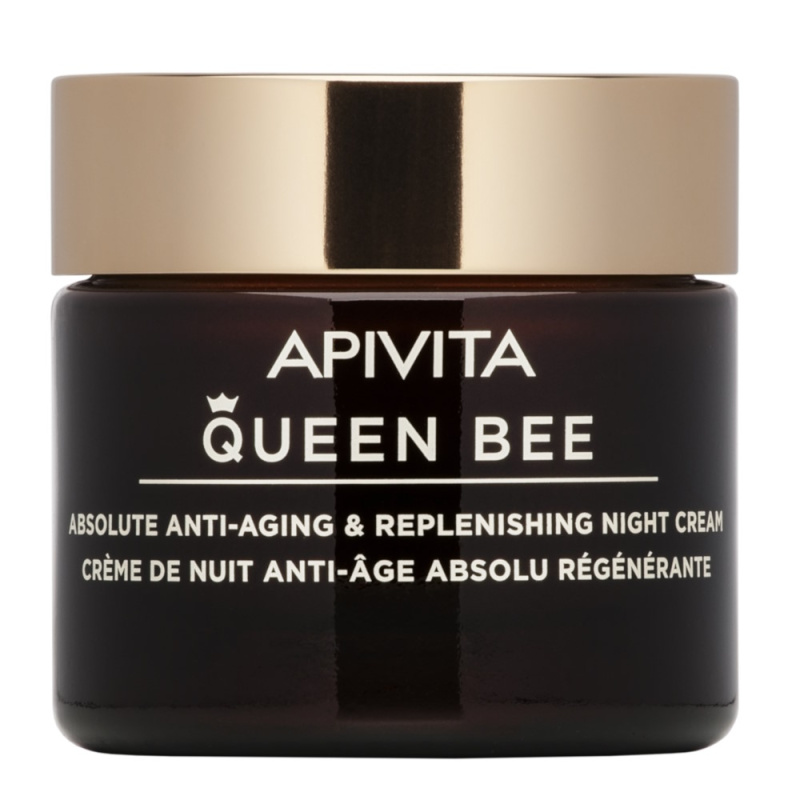 APIVITA, QUEEN BEE NIGHT veido kremas, 50ml
