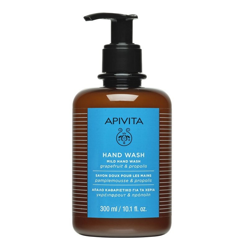 APIVITA Prausiklis rankų, su propoliu/greipfrutais, 300ml
