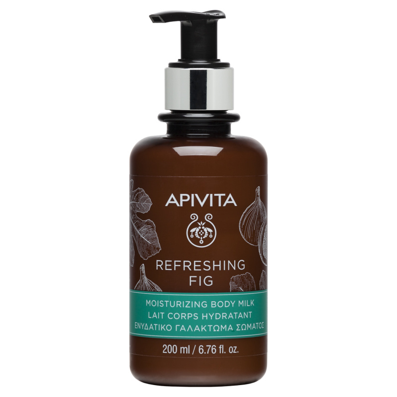 APIVITA pienelis su figomis, gaivinamasis, 200ml