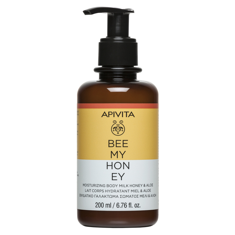 APIVITA kūno pienelis BEE MY HONEY, su medumi ir alavijais, 200ml