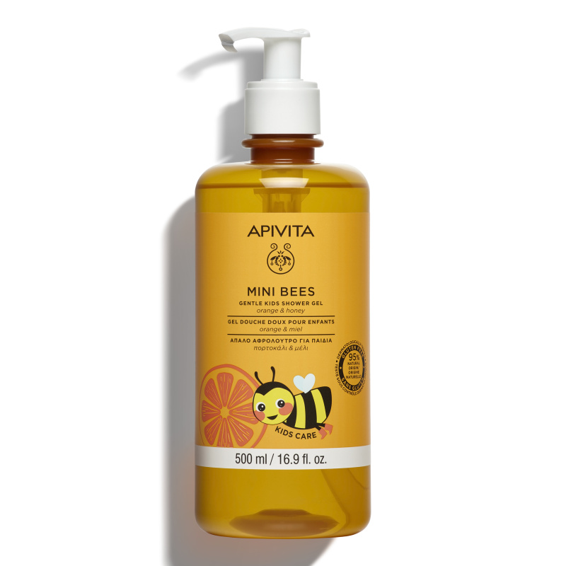 APIVITA, KIDS prausiklis Orange & Honey, 500ml