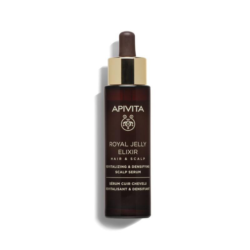APIVITA, ROYAL JELLY ELIXIR seerumi hiuspohjalle ja hiuksille, 50ml