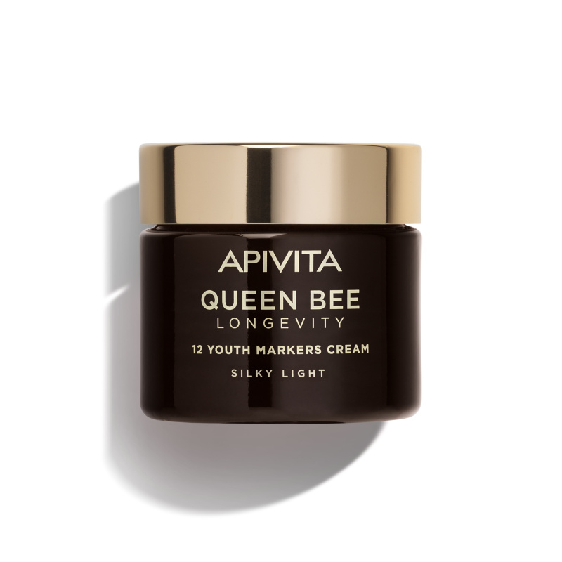 APIVITA, QUEEN BEE LONGEVITY LIGHT veido kremas, 50ml