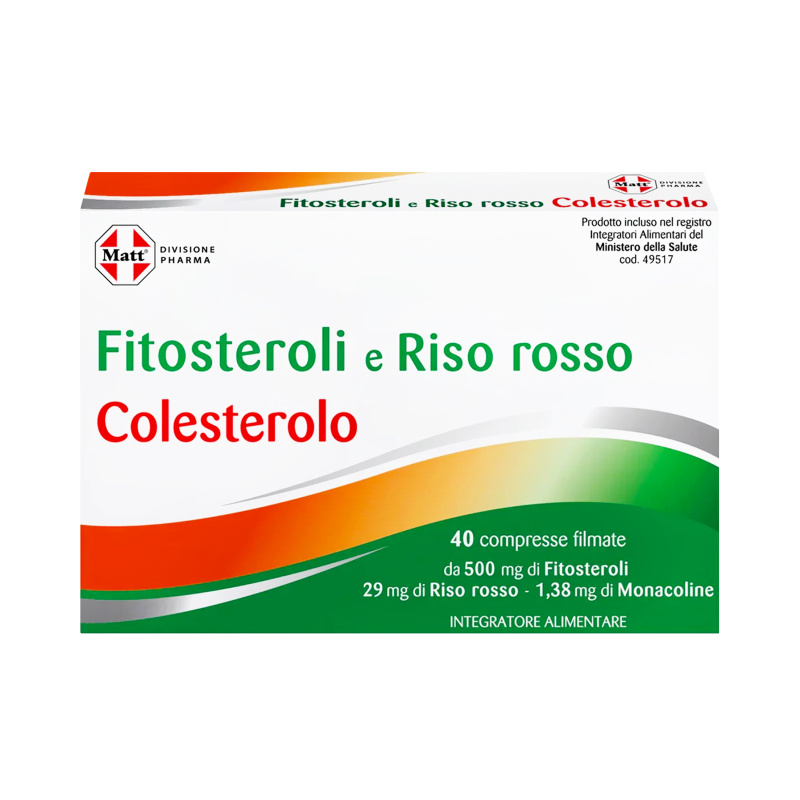 MATT DIVISIONE PHARMA cholesterolio balansui palaikyti, N40
