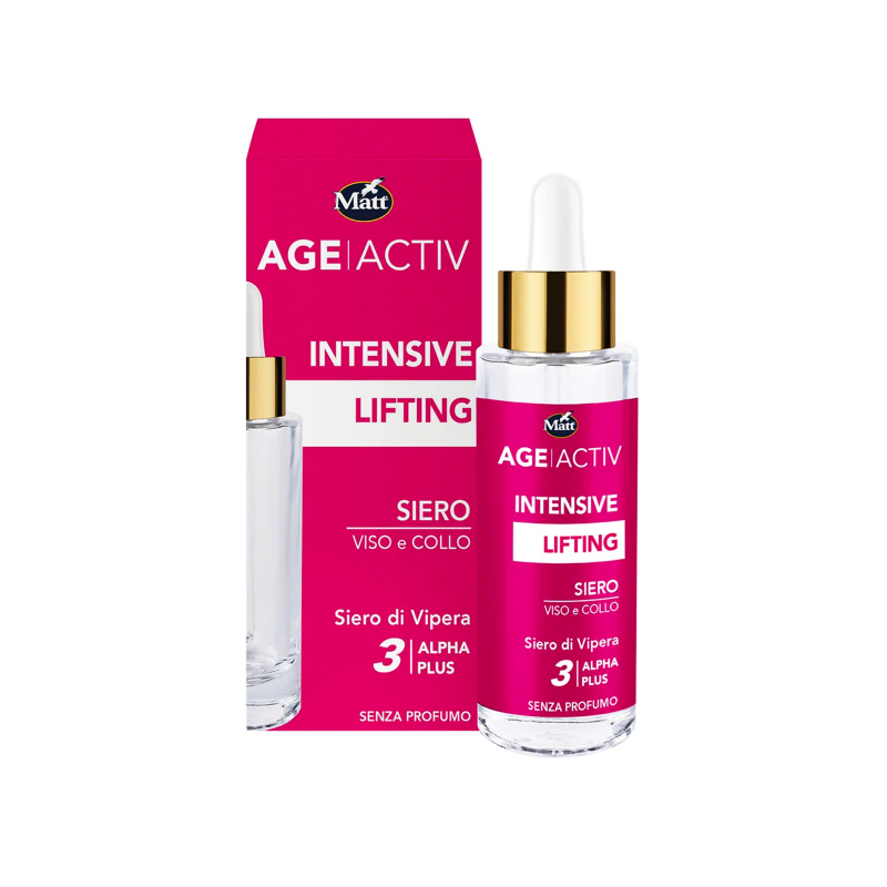 MATT Intensive Lifting -seerumi kasvoille ja dekolteelle, 30 ml