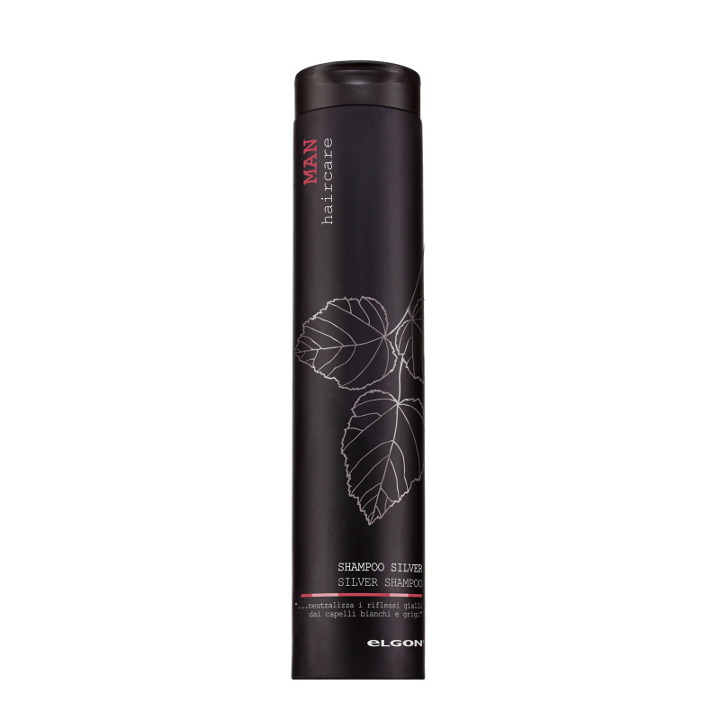 ELGON MAN šampūnas vyrams žiliems plaukams SILVER SHAMPOO, 250 ml