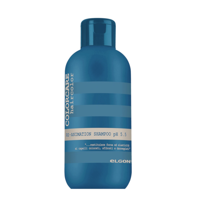 ELGON COLORCARE šampūnas dažytiems plaukams RE-ANIMATION pH 5.5, 300 ml