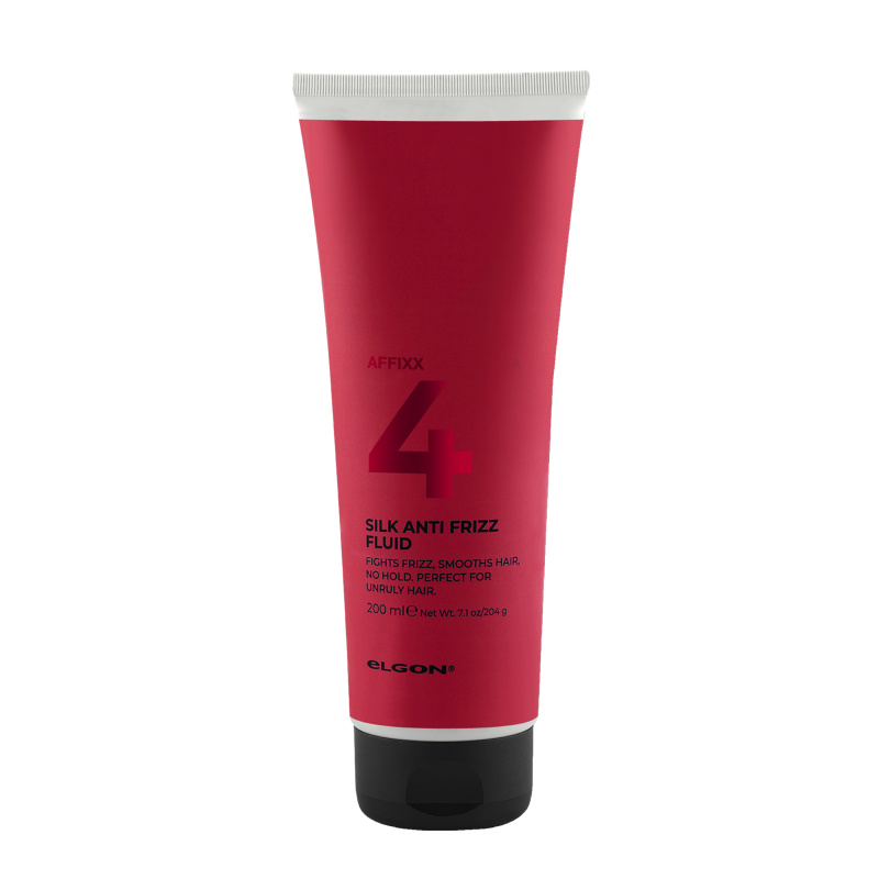 ELGON AFFIXX plaukų formavimo kremas 4 SILK ANTI-FRIZZ FLUID, 200 ml