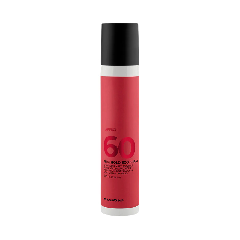 ELGON AFFIXX vidutinio stiprumo neaerozolinis plaukų lakas 60 FLEX HOLD ECO SPRAY, 350 ml