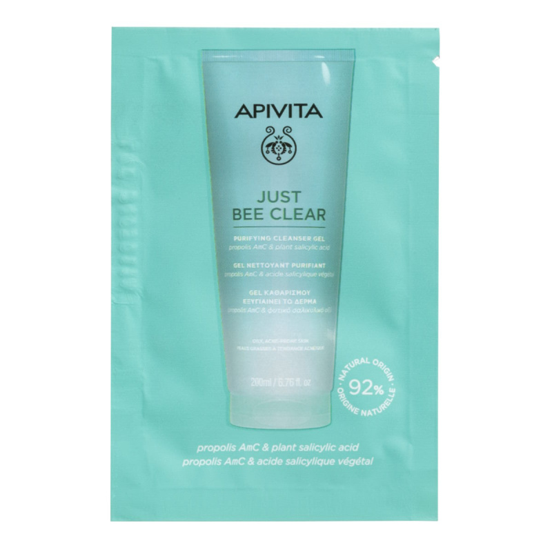 Próbka APIVITA, JUST BEE CLEAR żel do mycia twarzy, 5ml