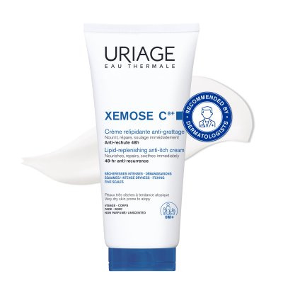 URIAGE, XEMOSE C8+ universalus minkštinamasis kremas, 200ml - Pažeista pakuotė