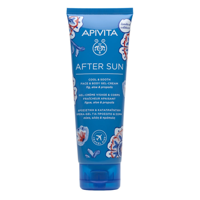 APIVITA, AFTER SUN gelis - kremas po saulės, kelioninis, 100ml