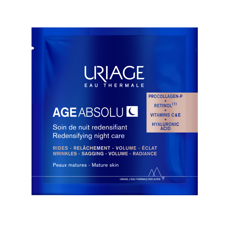 Mėg. URIAGE, AGE ABSOLU regeneruojamasis naktinis kremas, 1,5ml x 10