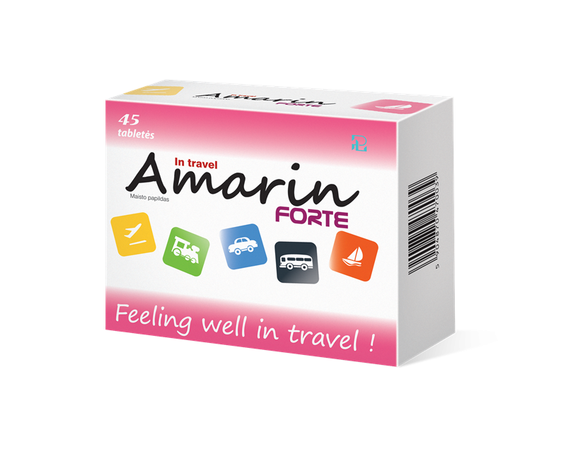 Amarin Forte, maisto papildas, N45
