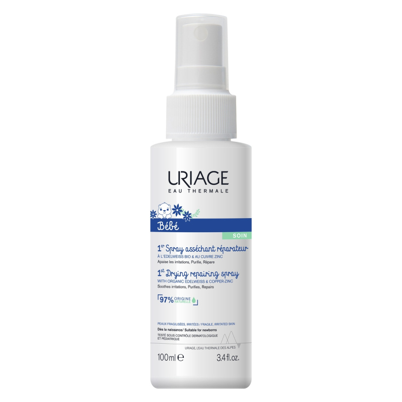 URIAGE, BABY 1st purškalas su Cu-Zn, 100ml