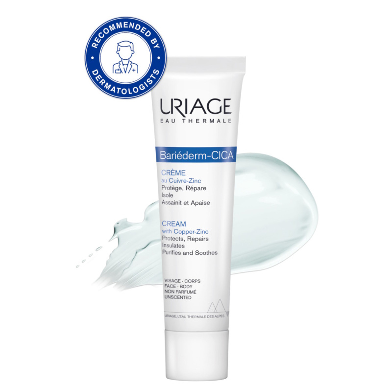 URIAGE, BARIEDERM CICA kremas su variu ir cinku, 100ml