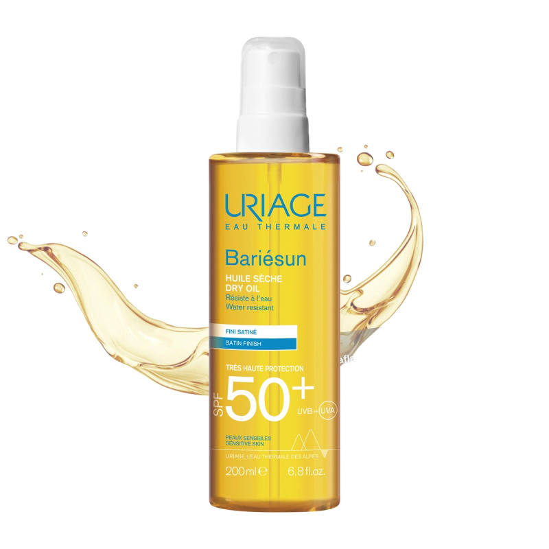 URIAGE, BARIESUN HUILE SPF50+ aliejinis purškalas, 200ml