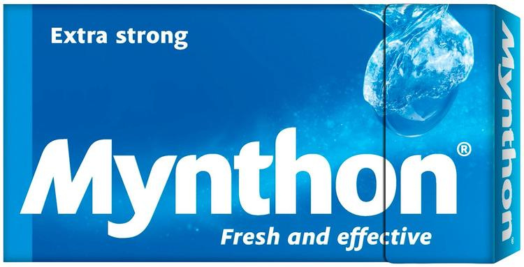 Pastilės MYNTHON EXTRA STRONG, 34g