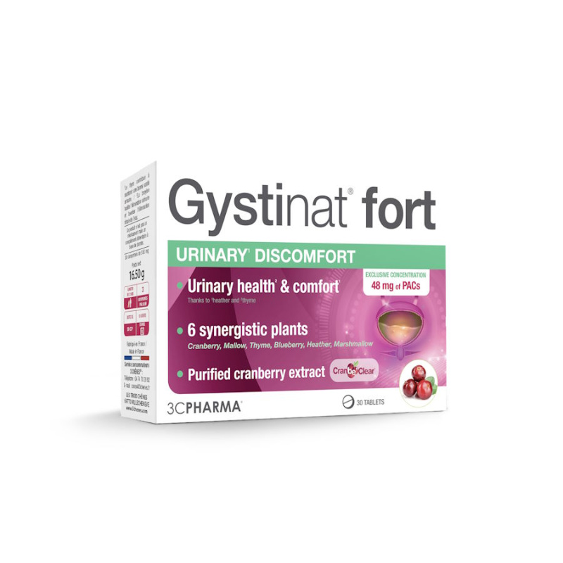GYSTINAT FORT, ravintolisä, 30 tablettia