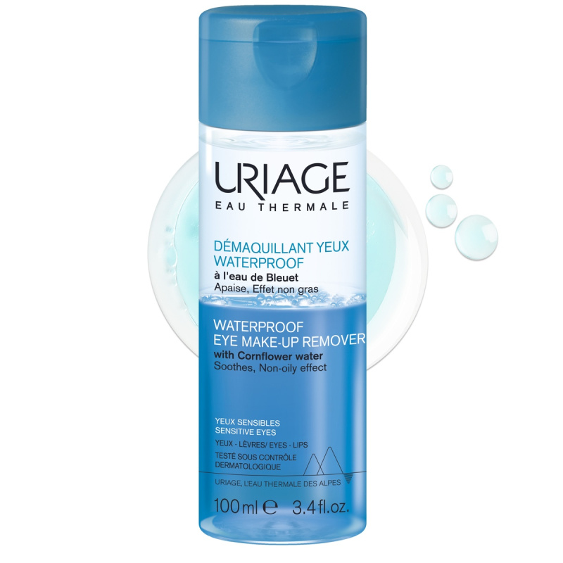 URIAGE vandeniui atsparus akių makiažo valiklis 100ml