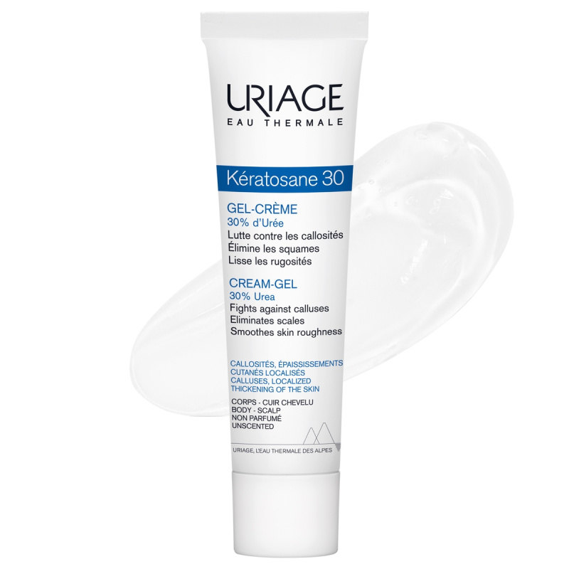 Uriage Keratosane 30 gels – krēms sabiezinātai ādai, 40 ml