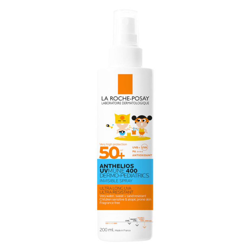 LA ROCHE-POSAY, ANTHELIOS UVMUNE 400 purškalas vaikams SPF50+, 200ml