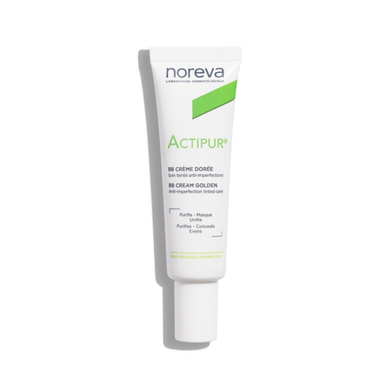 NOREVA, ACTIPUR BB DOREE veido kremas, tamsaus atspalvio, 30ml