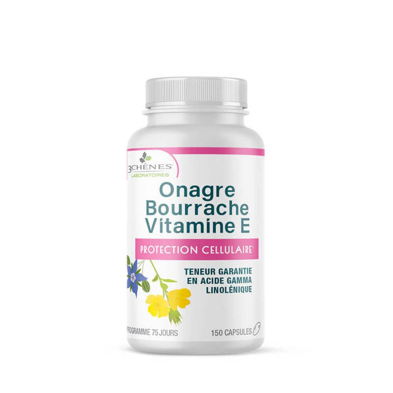 Onagre - nakviša, agurklė ir vitaminas E, kapsulės N150