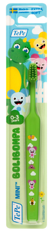 TePe Mini x-soft zobu birste (0–3), blisteris