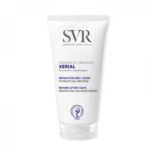 SVR, XERIAL krem do stóp z 15% mocznikiem, 50ml