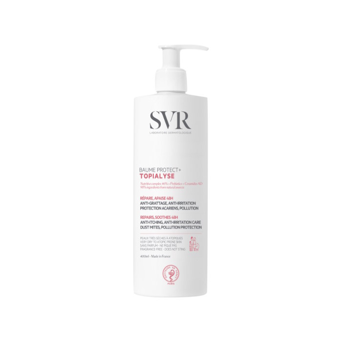 SVR, TOPIALYSE maitinamasis kūno kremas niežtinčiai atopinei odai, 400ml