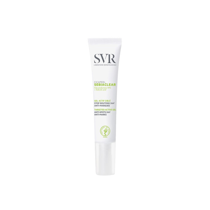 SVR, SEBIACLEAR Cicapeel żel punktowy wysuszający wypryski, 15ml