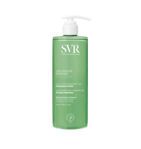 SVR, SPIRIAL DEO-DOUCHE żel do mycia ciała, 400 ml