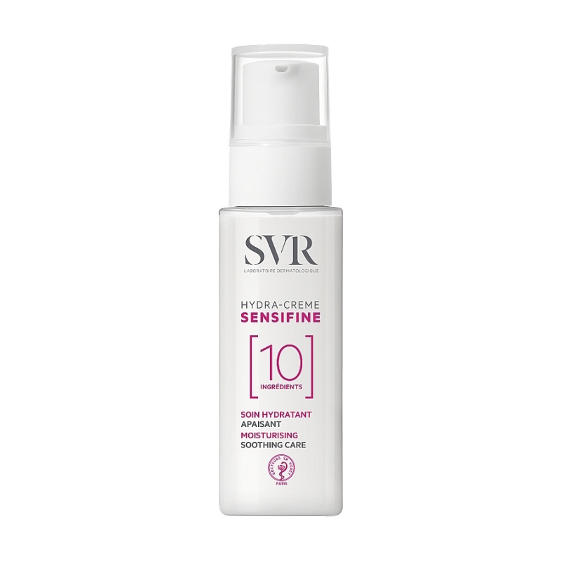 SVR, SENSIFINE HYDRA veido kremas jautriai odai, bekvapis, 40ml