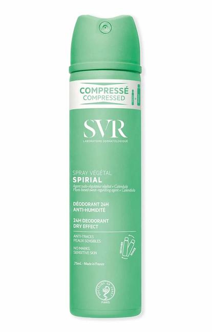 SVR, SPIRIAL VEGETAL purškiamas dezodorantas be aliuminio druskų, 75ml